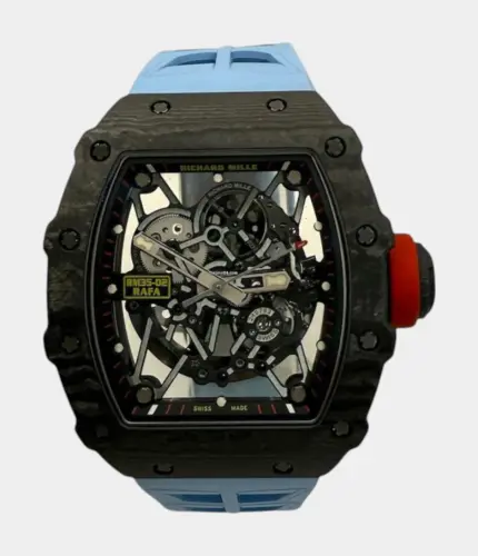 Richard Mille RM 035 Blue Rubber Watch Replik