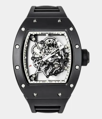 Richard Mille RM 055 Bubba Watson White Drive Ceramic Americas Watch Replik