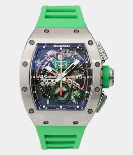 Richard Mille RM 11-01 Titanium Flyback Chronograph Roberto Mancini Watch Replik