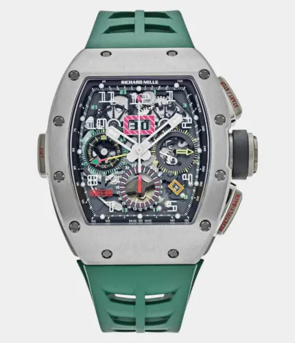Richard Mille RM 11-02 Titanium Flyback Chronograph GMT Watch Replik