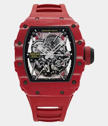 Richard Mille RM 35-02 Rafael Nadal Automatic Red Quartz TPT Watch Replik