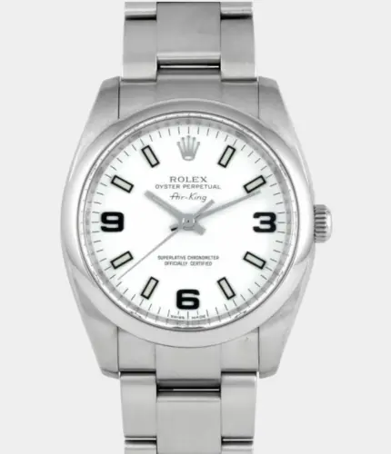 Rolex Air-King 114200 Men’s Luxury Automatic Watch Stainless Steel Classic Design Replik