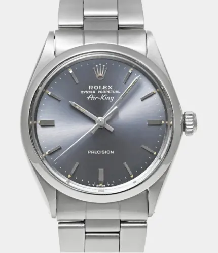 Rolex Air King 5500 Gray Antique Men's Watch Replik
