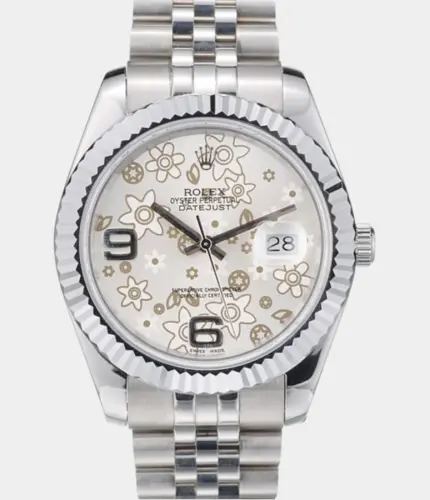Rolex Datejust 41983 Silver Dial Stainless Steel Watch Replik