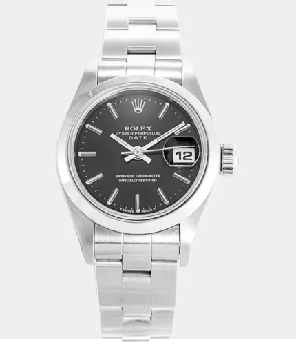 Rolex Datejust 69160 Black Dial Women's Luxury Watch Automatic Stainless Steel Replik