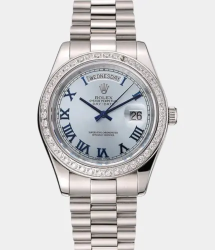 Rolex Day-Date 1453962 Blue Dial Watch Replik