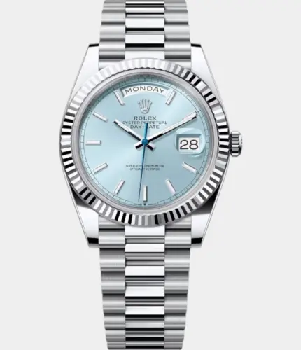 Rolex Day-Date 228236 Ice blue Dial Watch Replik