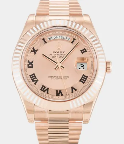 Rolex Day-Date II 218235 Rose Dial Watch Replik