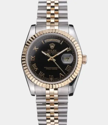 Rolex Day-Date SRL78 Black Dial Watch Replik