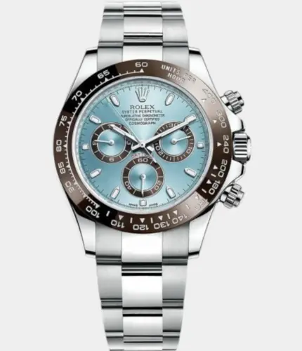 Rolex Daytona 116506 Ice blue Dial “Platona” Watch Replik