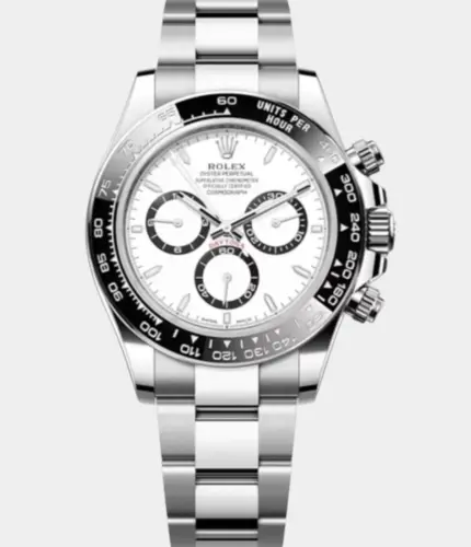 Rolex Daytona “Panda” 126500LN White Dial Watch Replik