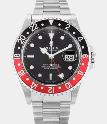 Rolex GMT-Master II 40mm Black Dial 16710 “Coke” Stainless Steel Replik
