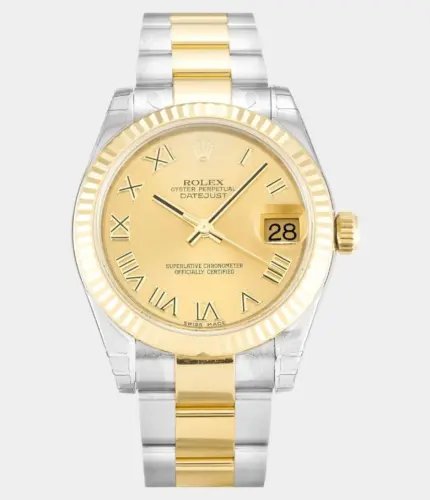 Rolex Lady-Datejust 31mm Champagne Dial 178273-2 Watch Replik