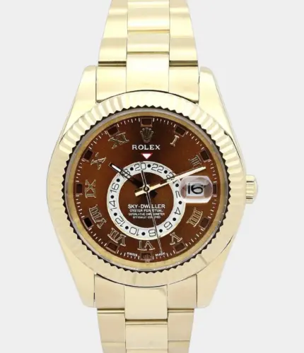 Rolex Sky-Dweller 326938 Brown Dial Watch Replik
