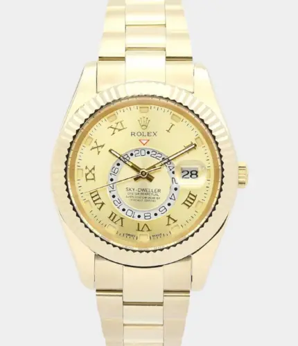 Rolex Sky-Dweller 326938 Champagne Dial Watch Replik
