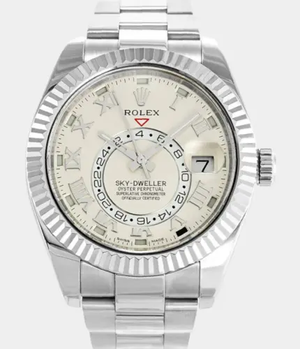 Rolex Sky-Dweller 326939 Silver Dial Watch Replik