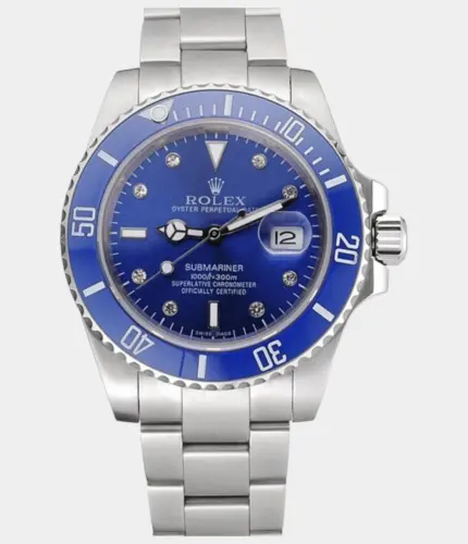Rolex Submariner 40mm Blue Dial 622638 Watch Replik