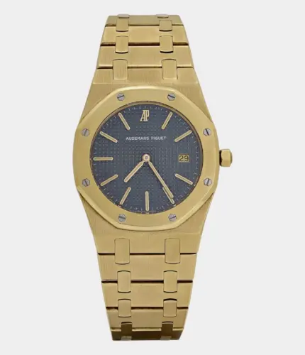 Audemars Piguet Royal Oak Vintage Yellow Gold Dark Grey Dial Replik