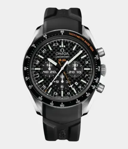 Omega Speedmaster HB-SIA GMT Chronograph SOLAR IMPULSE 44.25mm Watch - Black Dial Replik