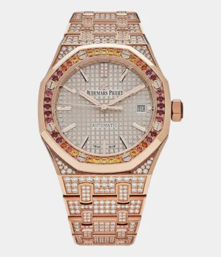 Audemars Piguet Royal Oak Rose Gold and Diamonds Replik