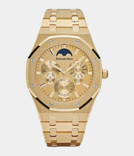Audemars Piguet Royal Oak Perpetual Calendar Ultra-Thin Yellow Gold / Yellow Gold-Toned Dial Limited Edition Replik