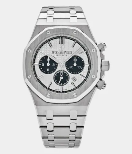 Audemars Piguet Royal Oak Selfwinding Chronograph Stainless Steel White Dial Replik
