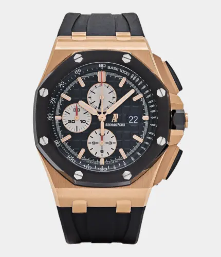 Audemars Piguet Royal Oak Offshore Chronograph Rose Gold Black Dial Replik