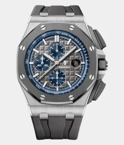 Audemars Piguet Royal Oak Offshore Selfwinding Chronograph Titanium Grey Dial Replik
