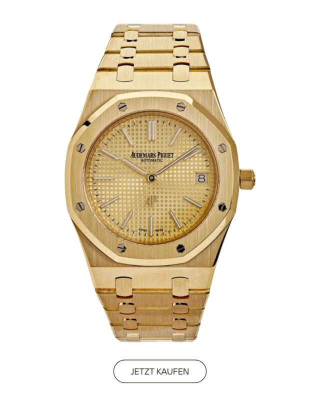Audemars Piguet Royal Oak ‘Jumbo’ ’40th Anniversary’ Extra-Thin Yellow Gold Replik