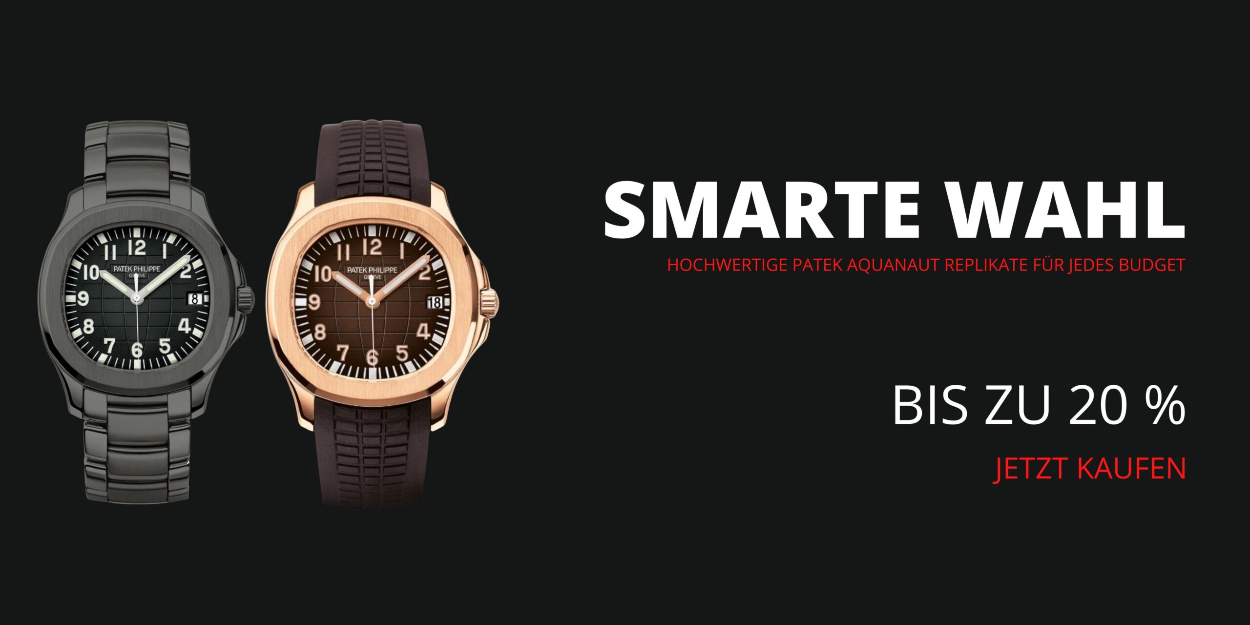 Hochwertige Patek Aquanaut Replikate für Jedes Budget
