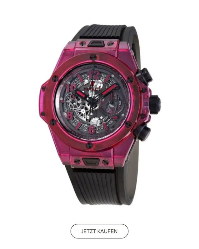 Hublot Big Bang 411.JR.4901.RT 45mm Red Sapphire Skeleton Dial Flyback Chronograph Replik