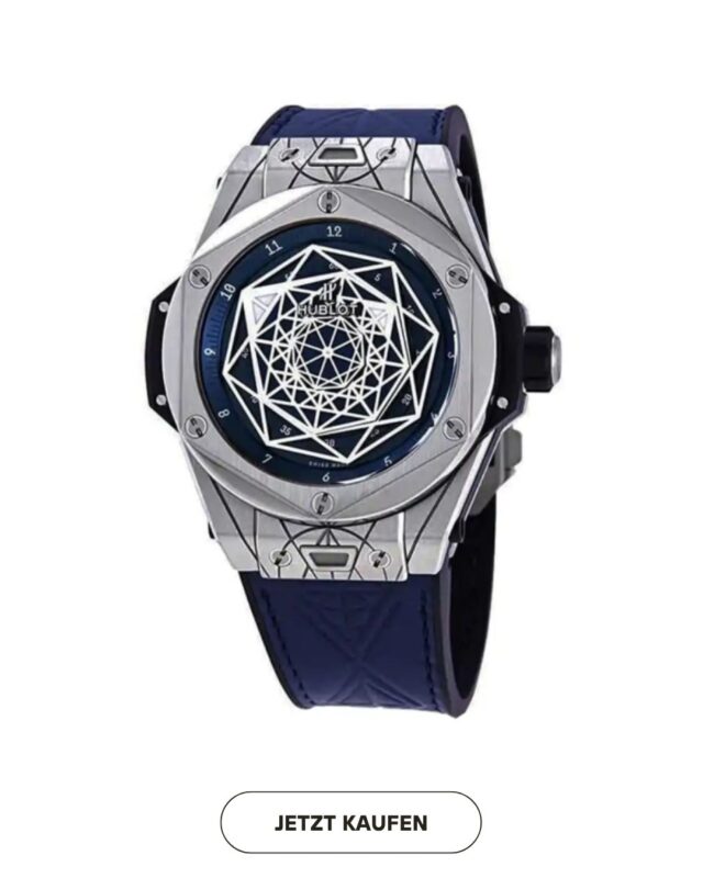 Hublot Big Bang 415.NX.7179.VR.MXM18 45mm Sang Bleu Titanium Blue Limited Edition Geometric Dial Replik