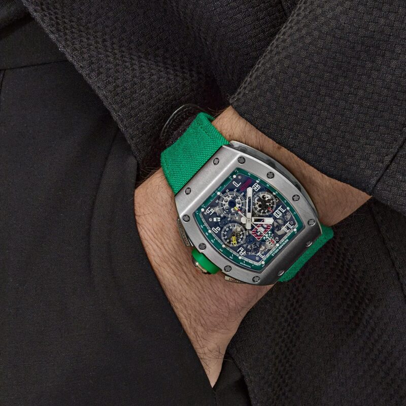 Richard Mille RM 011 Felipe Massa LeMans Classic Titanium Watch Replik