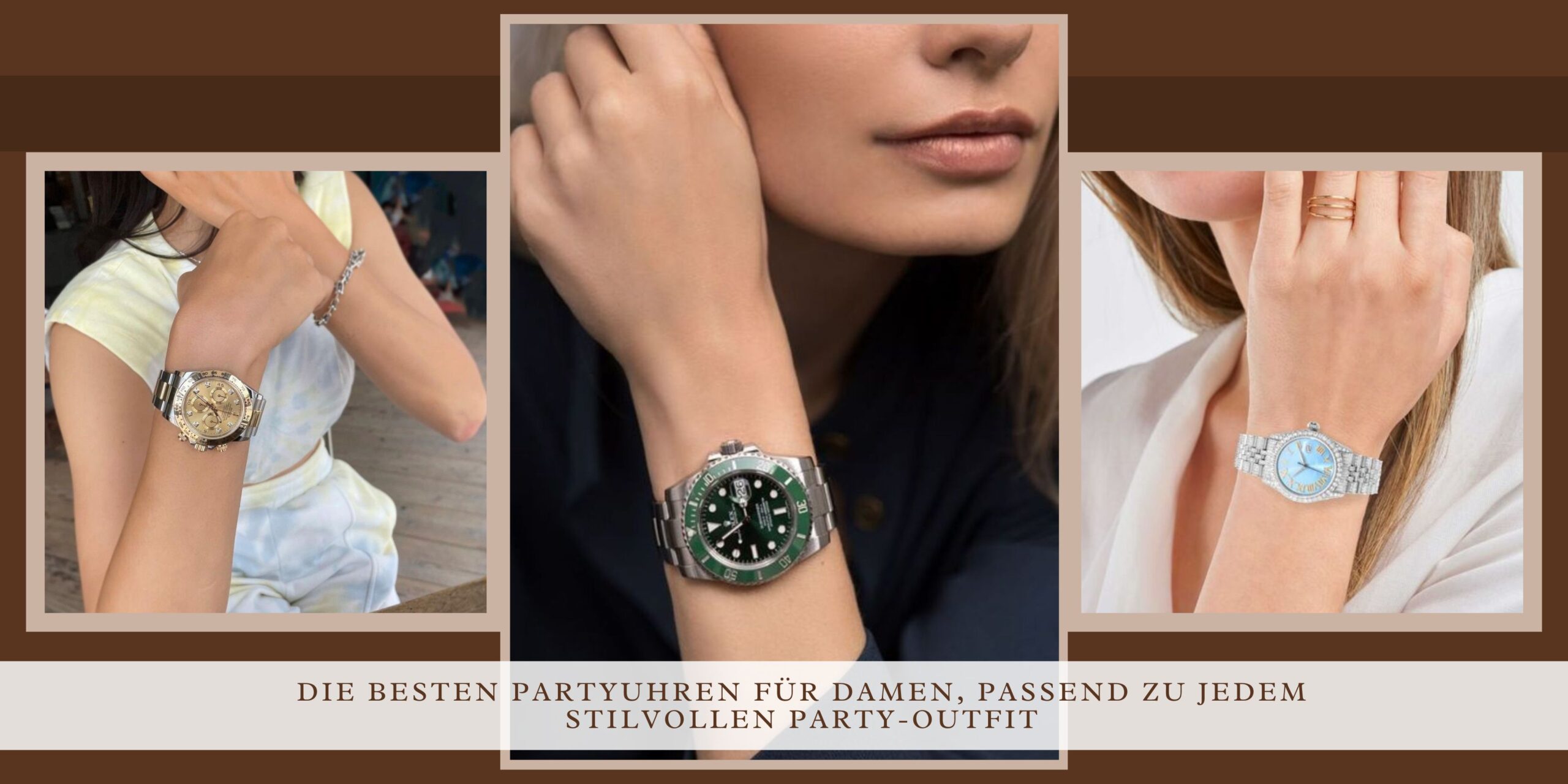 Die Besten Partyuhren Für Damen, Passend Zu Jedem Stilvollen Party-Outfit