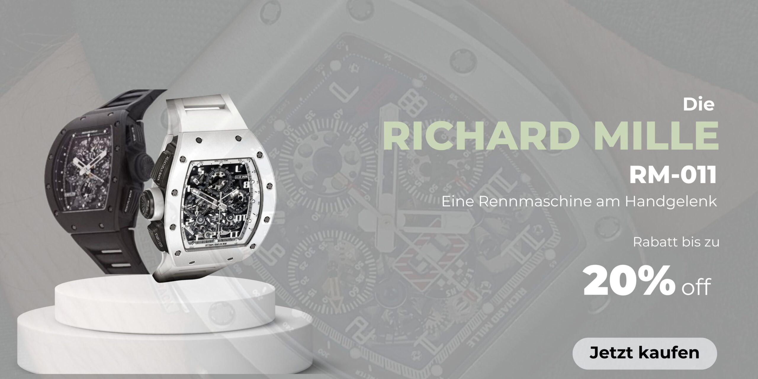 Eine Rennmaschine am Handgelenk – Die Richard Mille RM-011